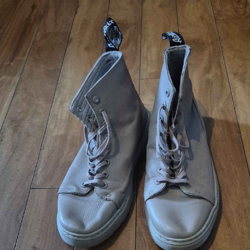 Dr. Martens Light Tan Boots